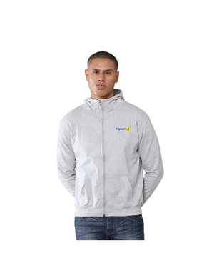 Greys&Blues Rocky Hoodie with Zip-Grey